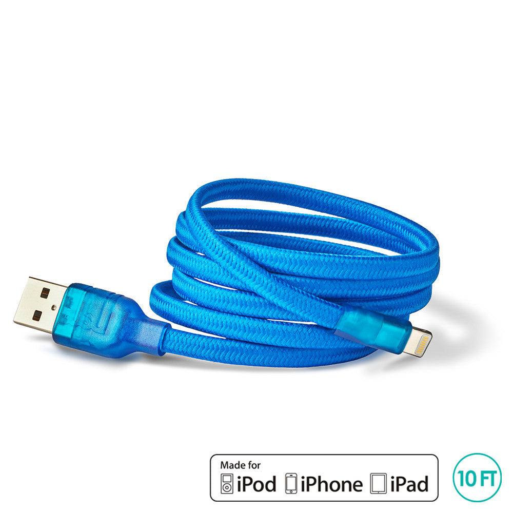 CORDZ- 10FT Lightning USB Cable